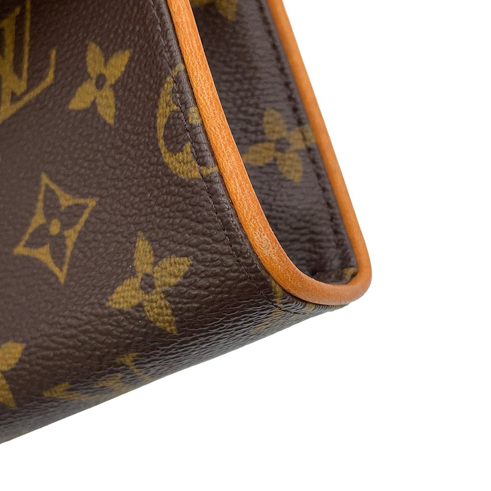 LOUIS VUITTON Pochette Florentine BeigeM51855 Monogram Size XS
