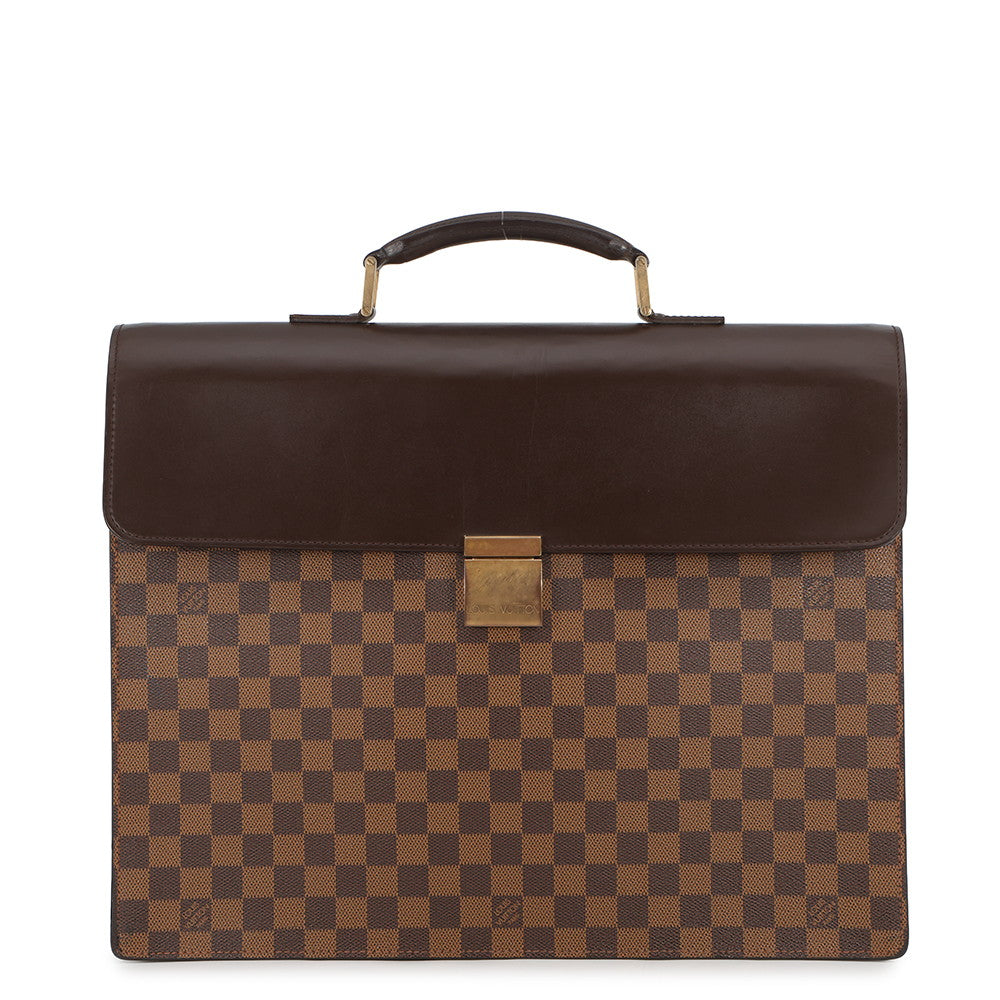 LOUIS VUITTON Altona BrownN53312 Damier Ebene Canvas Size GM