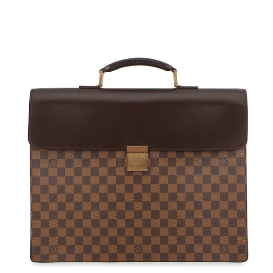 LOUIS VUITTON Altona BrownN53312 Damier Ebene Canvas Size GM