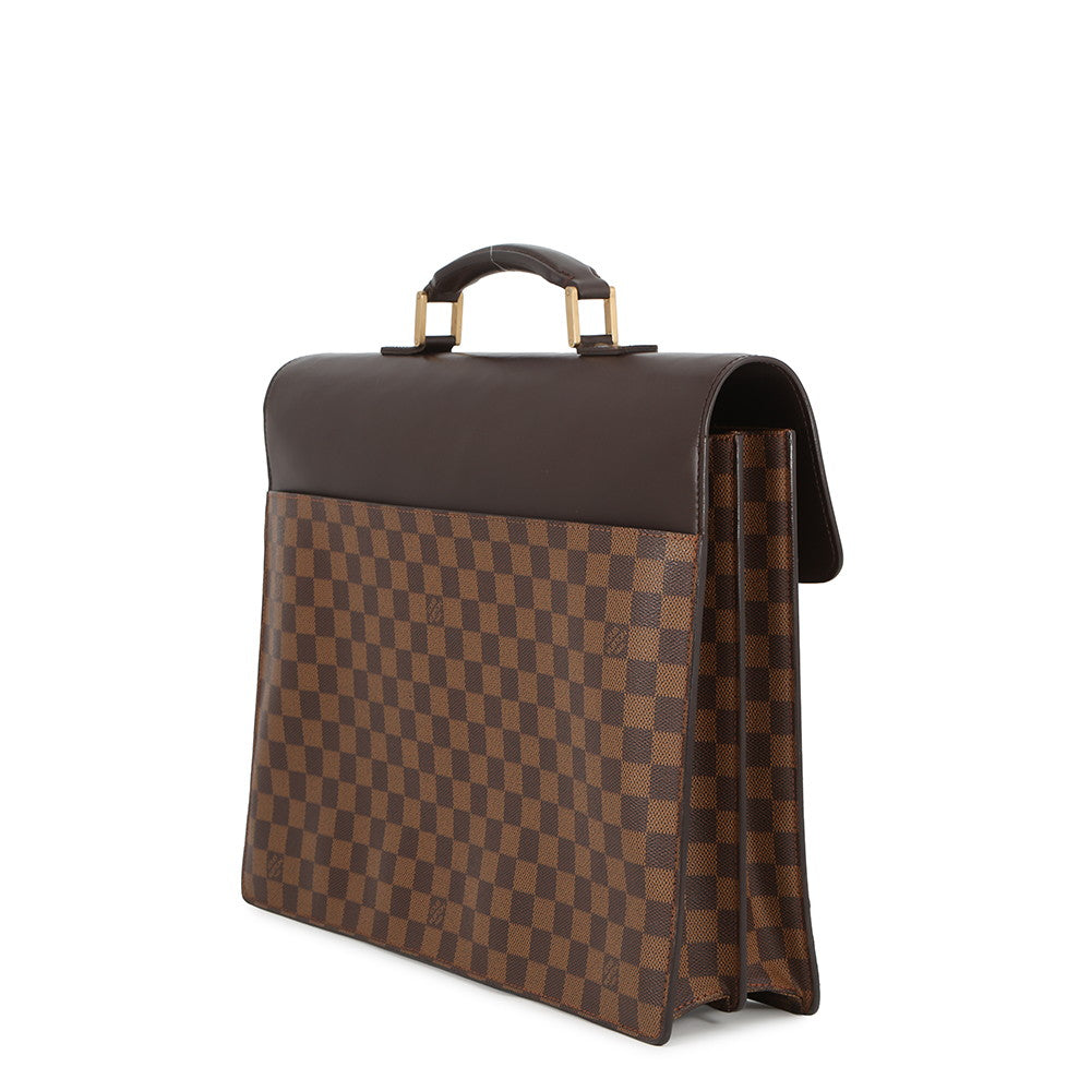 LOUIS VUITTON Altona BrownN53312 Damier Ebene Canvas Size GM