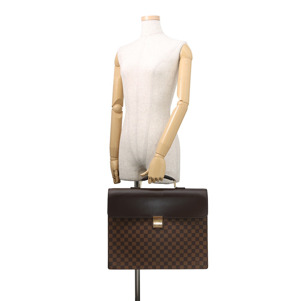LOUIS VUITTON Altona BrownN53312 Damier Ebene Canvas Size GM