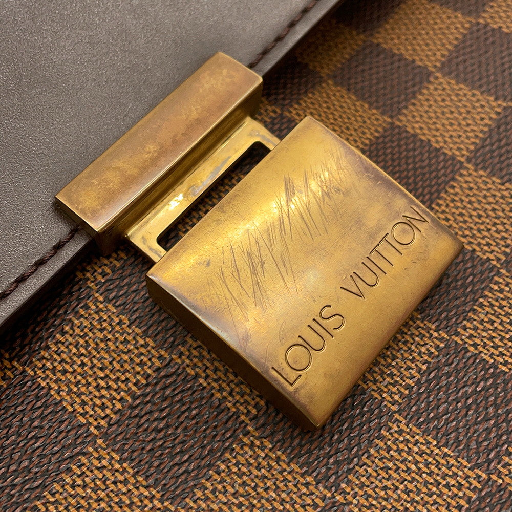 LOUIS VUITTON Altona BrownN53312 Damier Ebene Canvas Size GM
