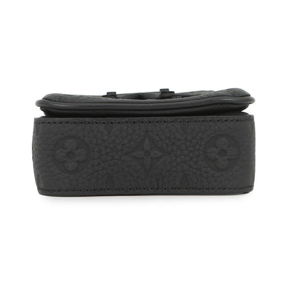 LOUIS VUITTON SPadlock Vertical Wearable Wallet NoirM81524 Monogram・Taurillon