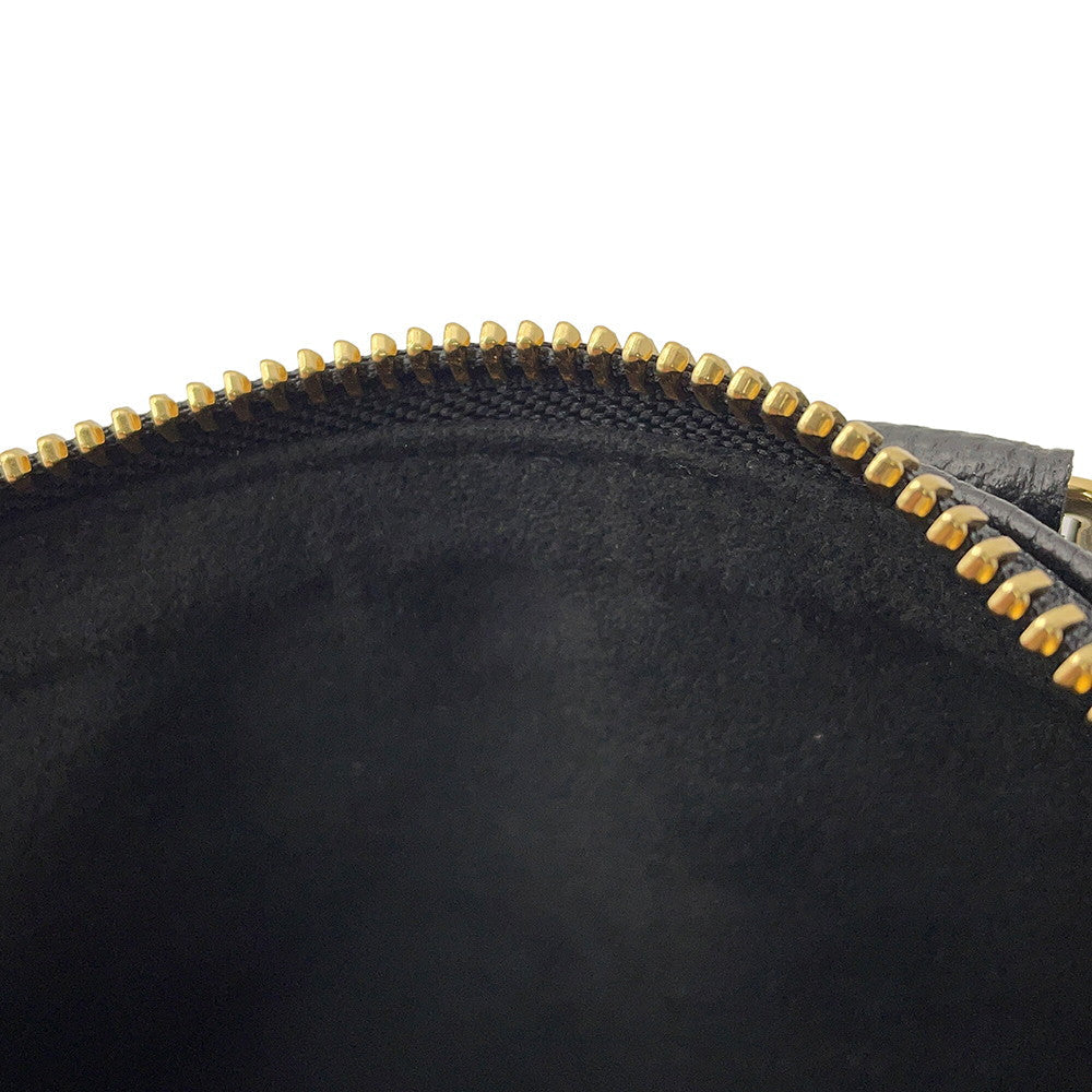 LOUIS VUITTON Nano Speedy NoirM82450 Monogram Empreinte Leather