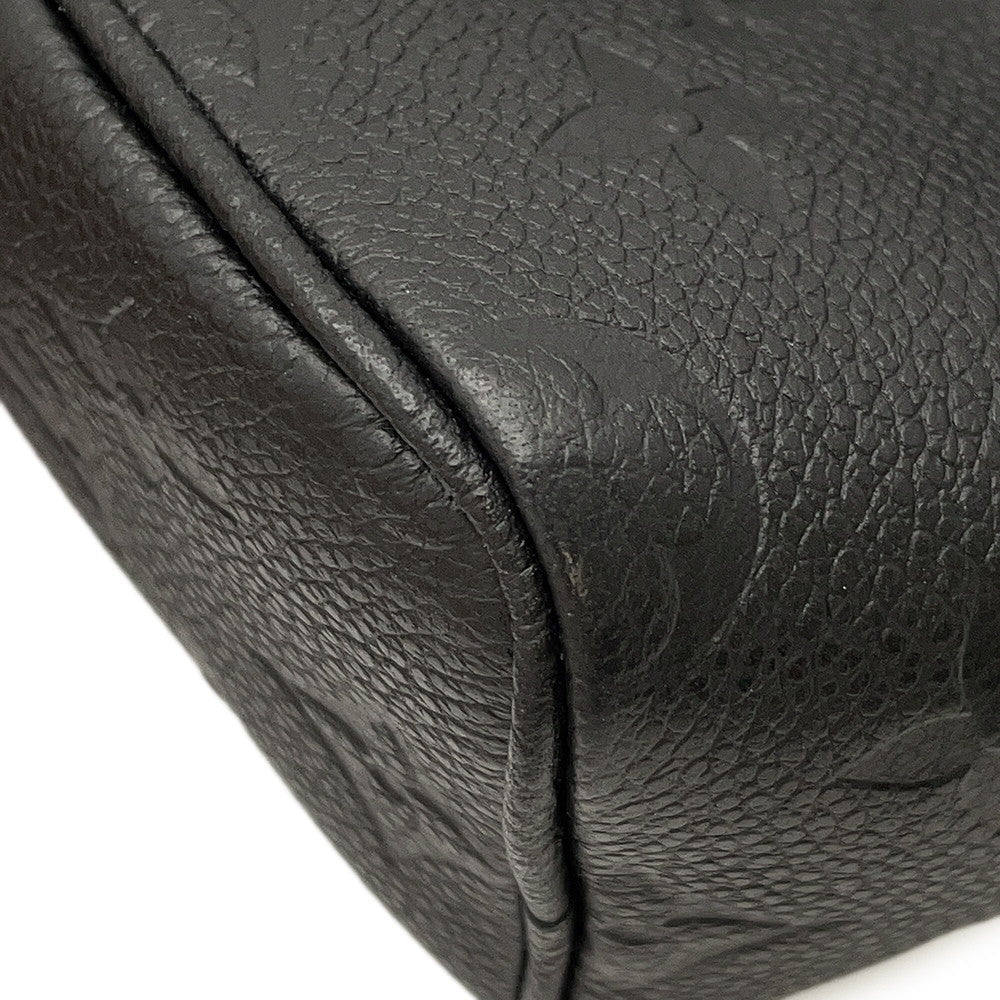 LOUIS VUITTON Nano Speedy NoirM82450 Monogram Empreinte Leather
