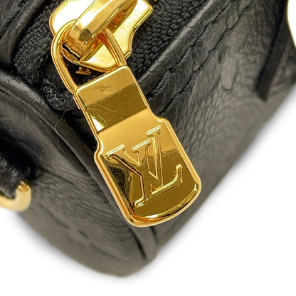 LOUIS VUITTON Nano Speedy NoirM82450 Monogram Empreinte Leather