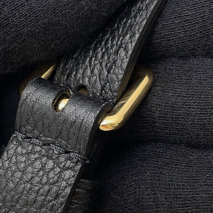 LOUIS VUITTON Nano Speedy NoirM82450 Monogram Empreinte Leather