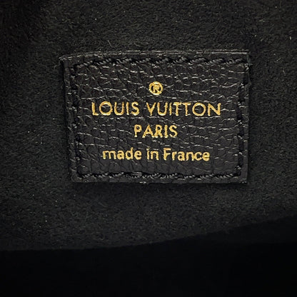 LOUIS VUITTON Nano Speedy NoirM82450 Monogram Empreinte Leather