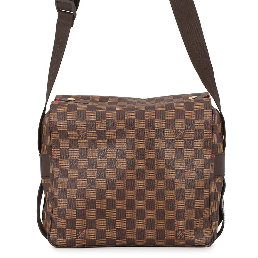 LOUIS VUITTON Naviglio RedN45255 Damier Ebene Canvas