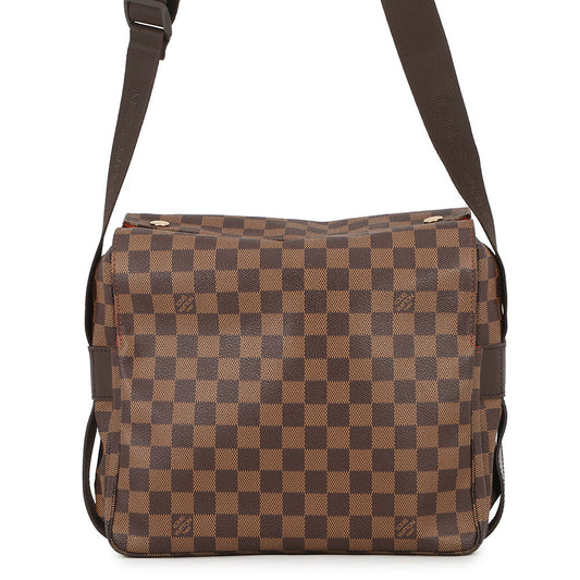 LOUIS VUITTON Naviglio RedN45255 Damier Ebene Canvas