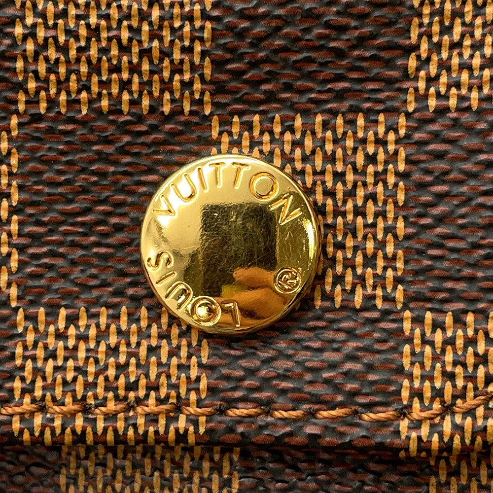 LOUIS VUITTON Naviglio RedN45255 Damier Ebene Canvas