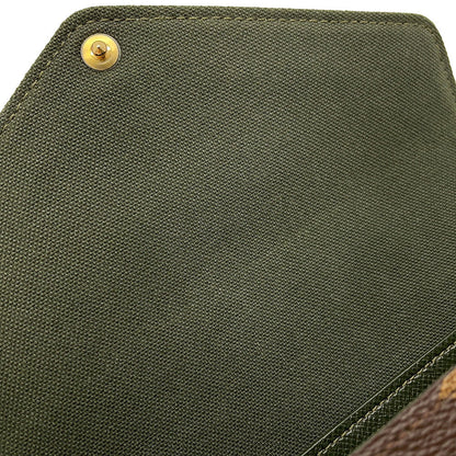 LOUIS VUITTON Multiie Pochette GreenM80091 Monogram