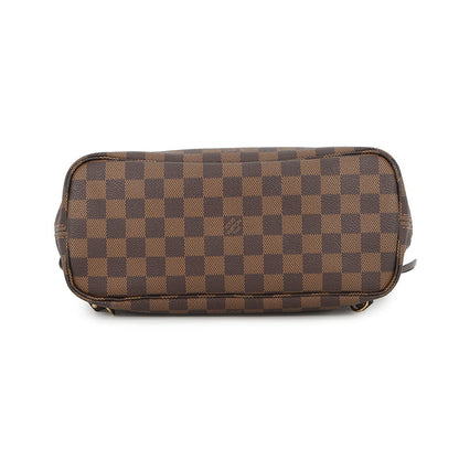 LOUIS VUITTON Neverfull RedN51109 Damier Ebene Canvas Size PM