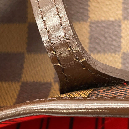 LOUIS VUITTON Neverfull RedN51109 Damier Ebene Canvas Size PM
