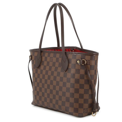 LOUIS VUITTON Neverfull RedN51109 Damier Ebene Canvas Size PM