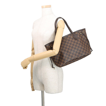 LOUIS VUITTON Neverfull RedN51109 Damier Ebene Canvas Size PM