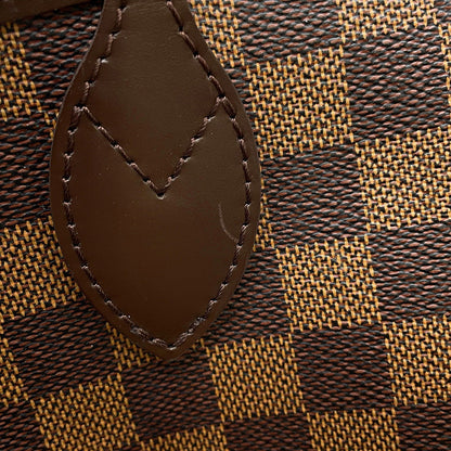 LOUIS VUITTON Neverfull RedN51109 Damier Ebene Canvas Size PM