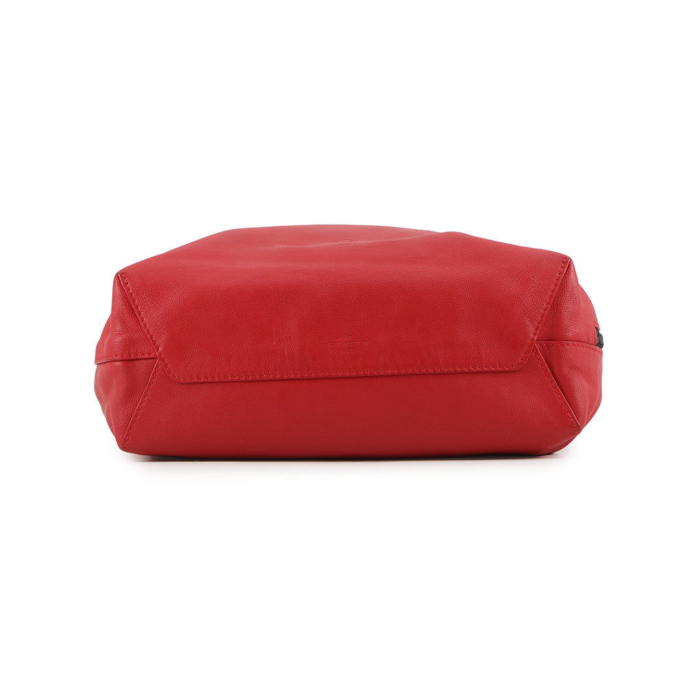 LOUIS VUITTON Atlantis Red Leather Monogram Size PM