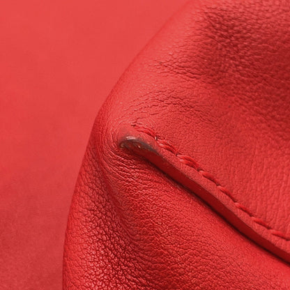 LOUIS VUITTON Atlantis Red Leather Monogram Size PM