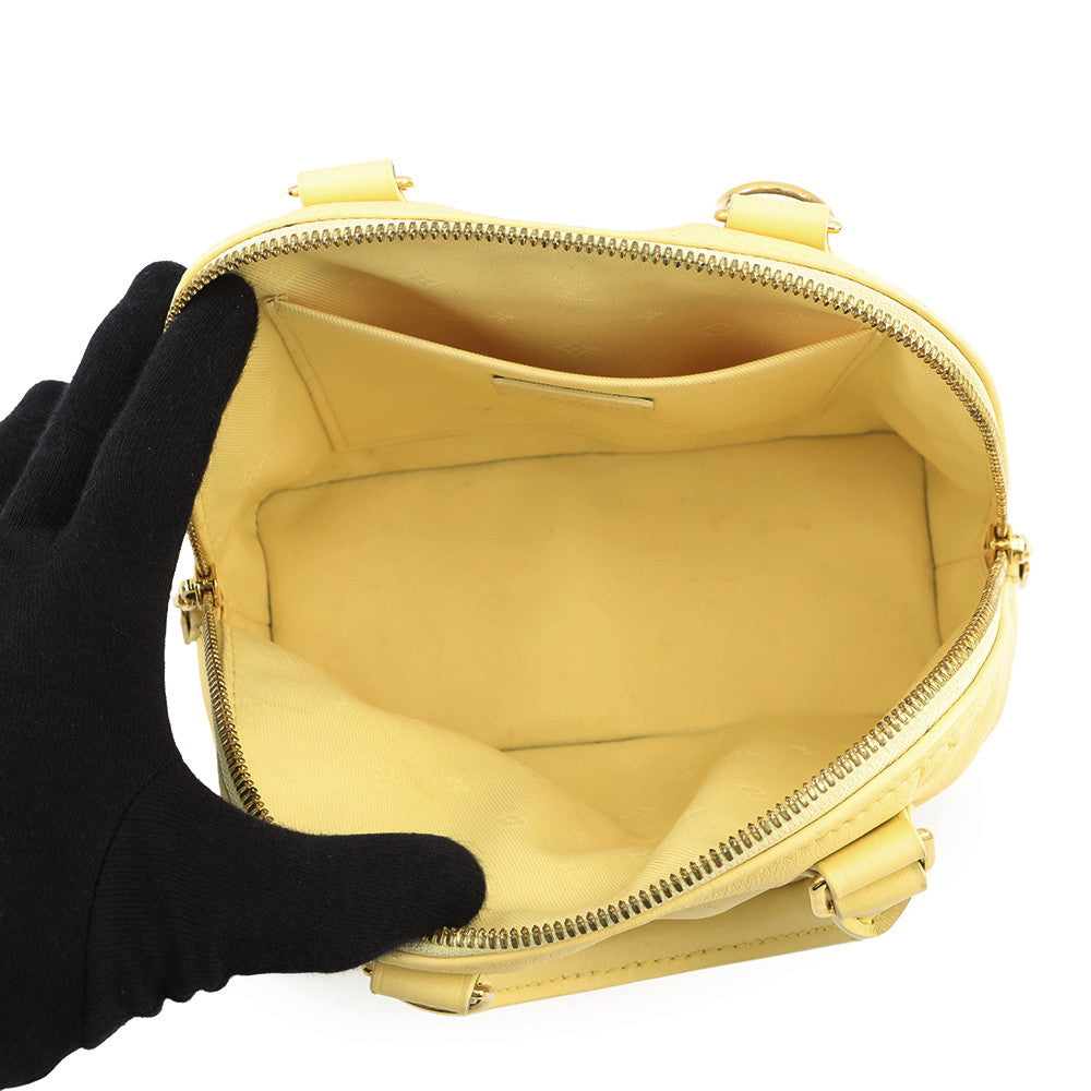 LOUIS VUITTON Alma・Soft bananaM59821 bubble glam Size BB