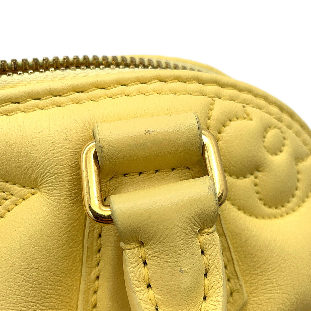 LOUIS VUITTON Alma・Soft bananaM59821 bubble glam Size BB