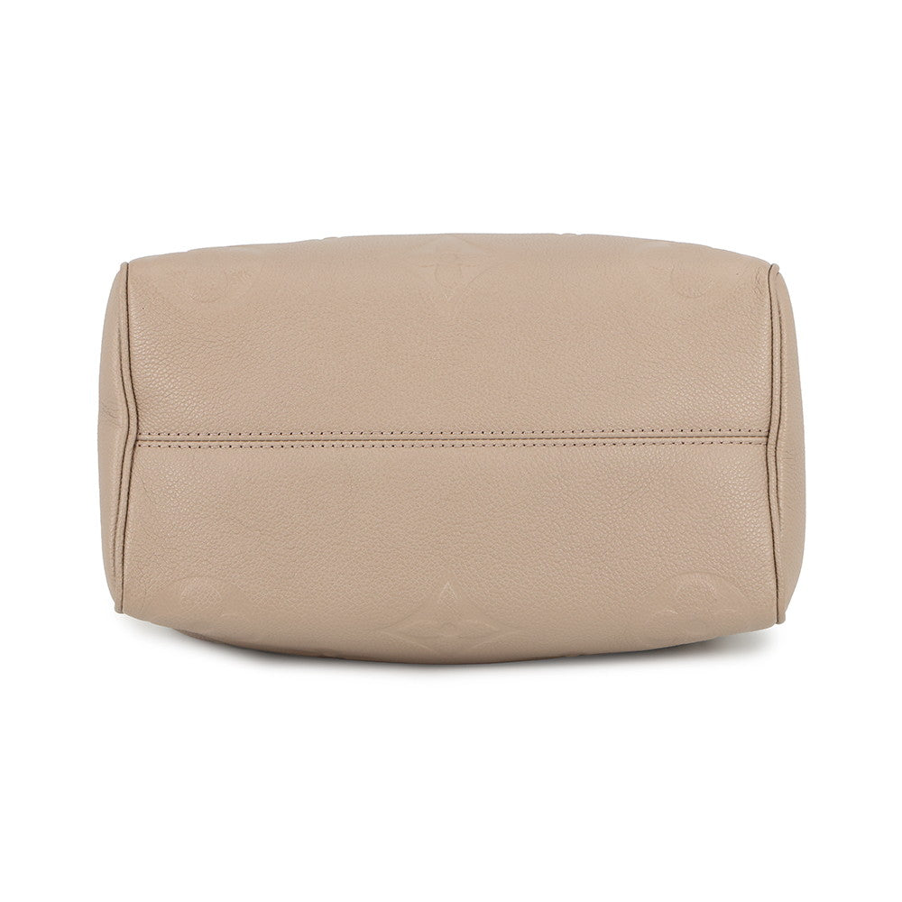 LOUIS VUITTON Speedy Bandouliere TourterelleM59273 Monogram Empreinte Leather Size 25
