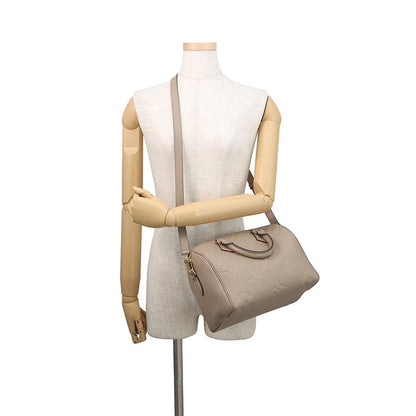 LOUIS VUITTON Speedy Bandouliere TourterelleM59273 Monogram Empreinte Leather Size 25