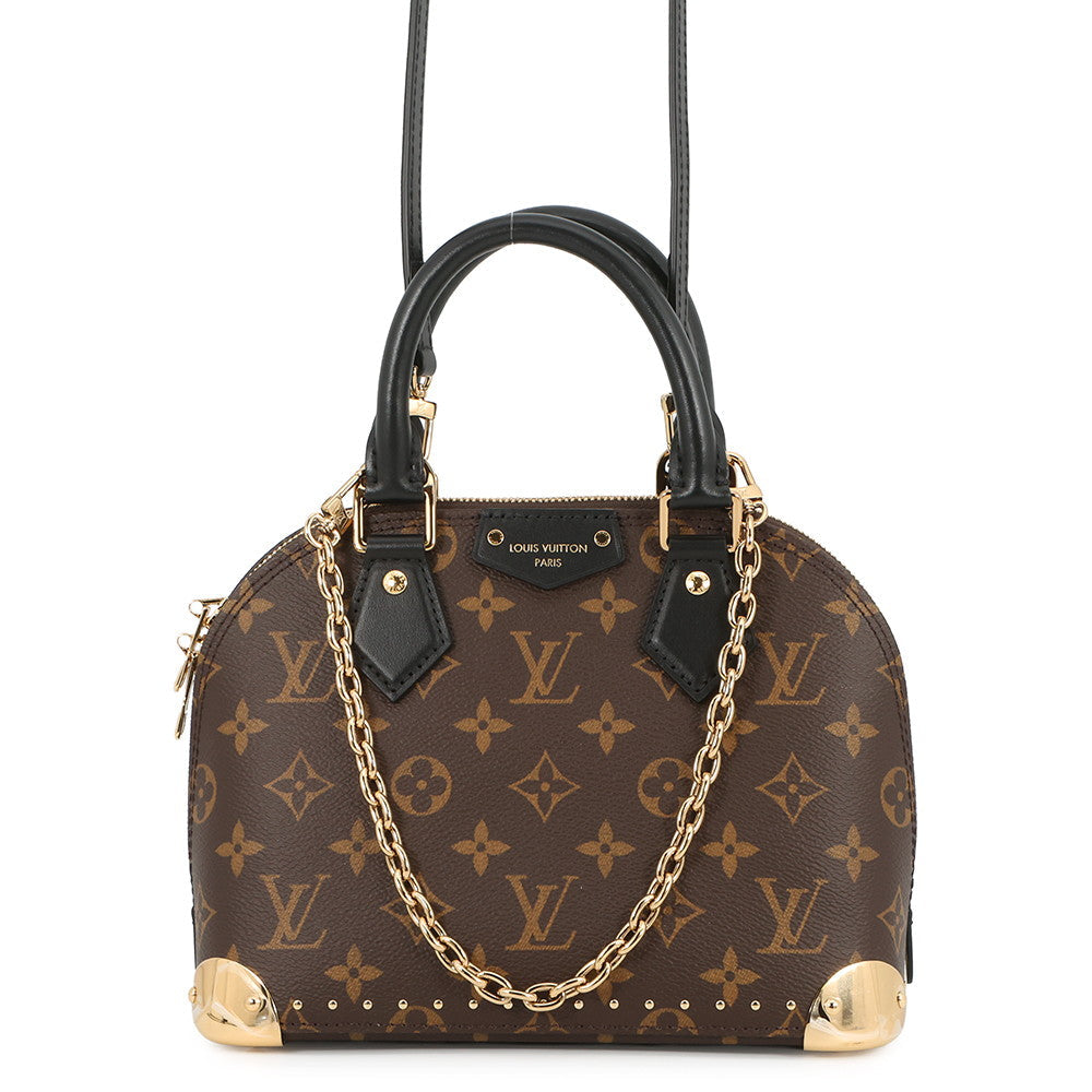 LOUIS VUITTON Alma Trunk NoirM26084 Monogram Size BB