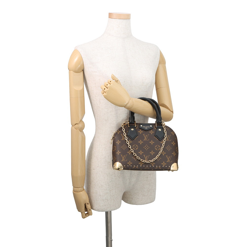LOUIS VUITTON Alma Trunk NoirM26084 Monogram Size BB