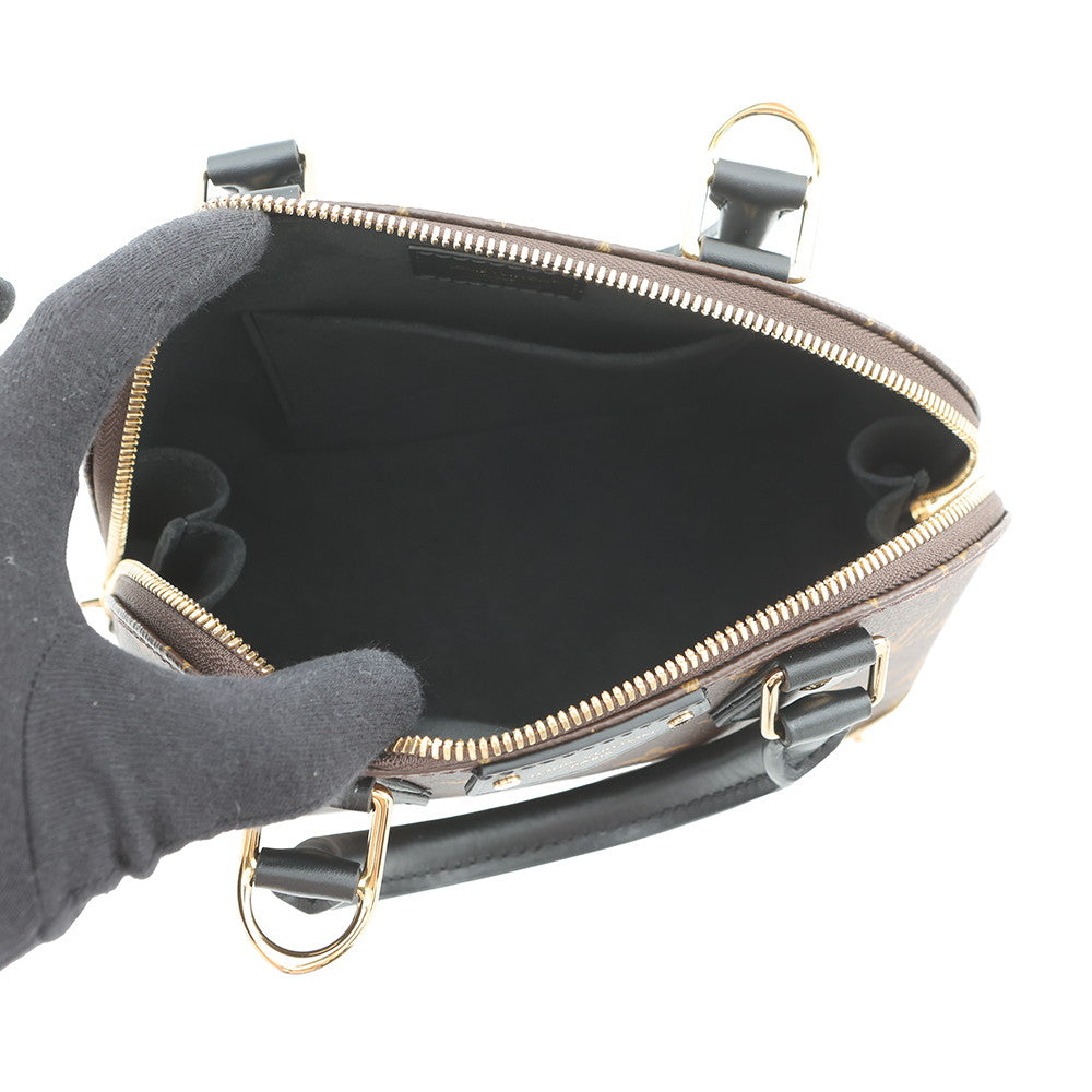 LOUIS VUITTON Alma Trunk NoirM26084 Monogram Size BB