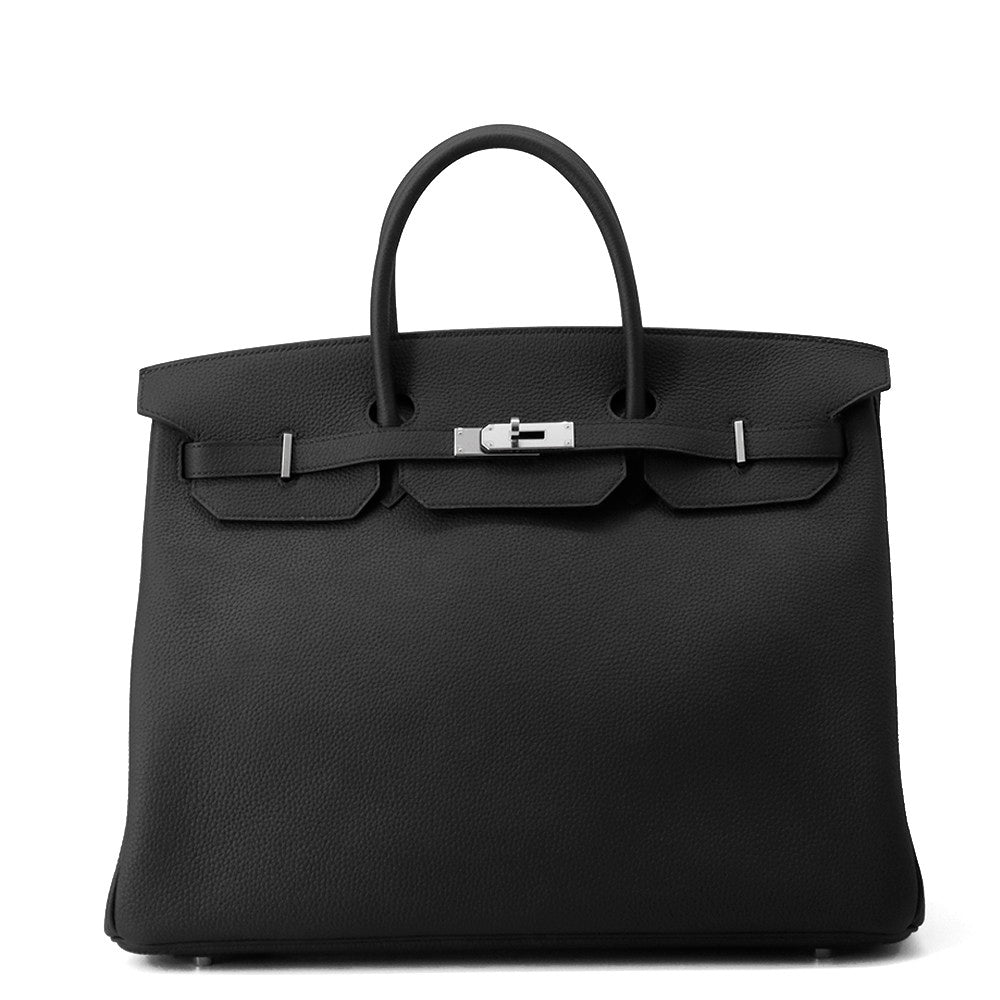 HERMES Birkin Black Togo Leather Size 40