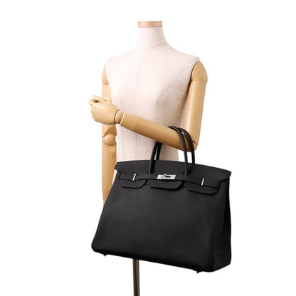 HERMES Birkin Black Togo Leather Size 40
