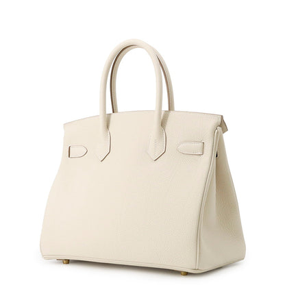 HERMES Birkin Craie Togo Leather Size 30