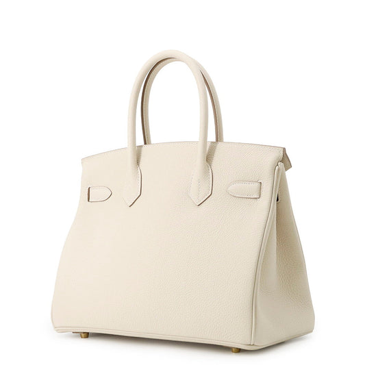 HERMES Birkin Craie Togo Leather Size 30
