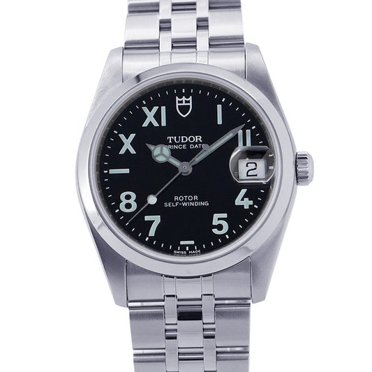 TUDOR Prince Date W34mm Stainless Steel Black Dial74000N