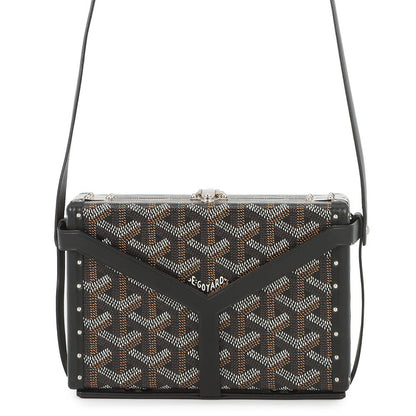 GOYARD Menodiaire Shoulder Bag BlackMINA08PMLTY01CL01P PVC Leather