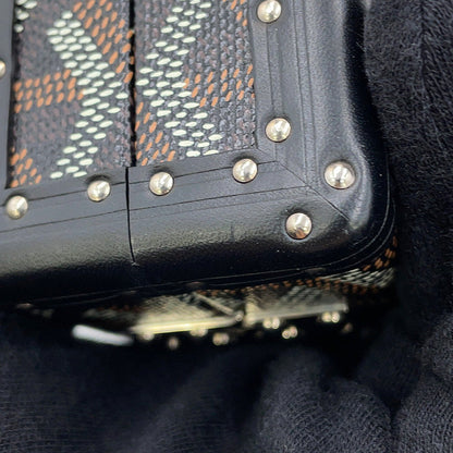 GOYARD Menodiaire Shoulder Bag BlackMINA08PMLTY01CL01P PVC Leather