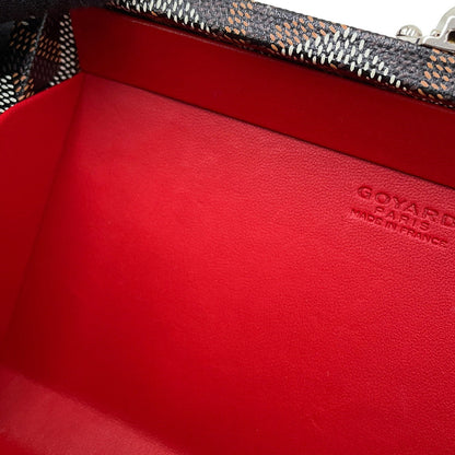 GOYARD Menodiaire Shoulder Bag BlackMINA08PMLTY01CL01P PVC Leather