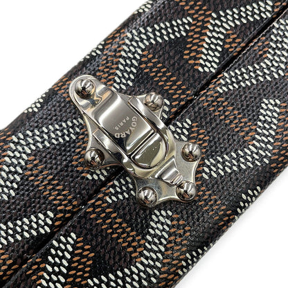 GOYARD Menodiaire Shoulder Bag BlackMINA08PMLTY01CL01P PVC Leather