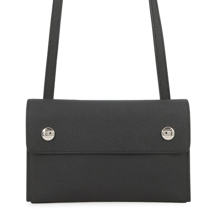 HERMES Nap To Go Black Epsom