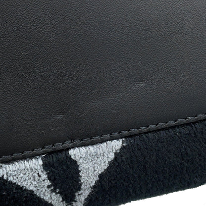 LOUIS VUITTON Keepall Bandouliere NoirM45438 Monogram Eclipse Tuftage Size 25