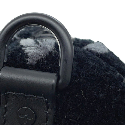 LOUIS VUITTON Keepall Bandouliere NoirM45438 Monogram Eclipse Tuftage Size 25