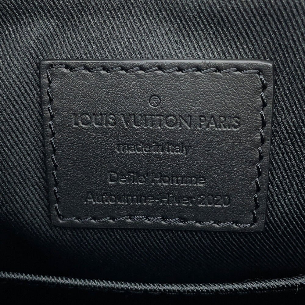 LOUIS VUITTON Keepall Bandouliere NoirM45438 Monogram Eclipse Tuftage Size 25