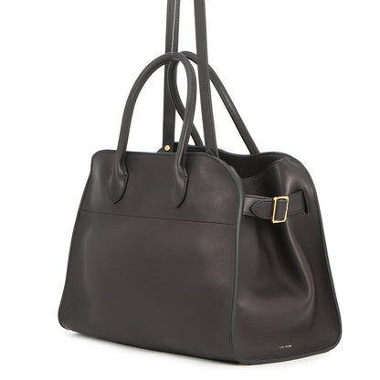 The Row Soft Margaux BlackW1586L72BLSG Leather Size 12