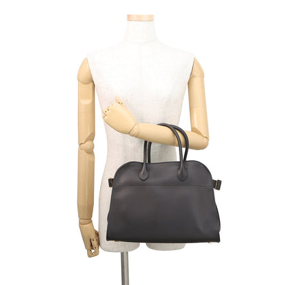 The Row Soft Margaux BlackW1586L72BLSG Leather Size 12