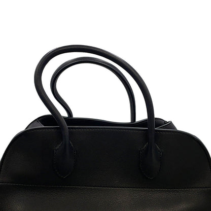 The Row Soft Margaux BlackW1586L72BLSG Leather Size 12