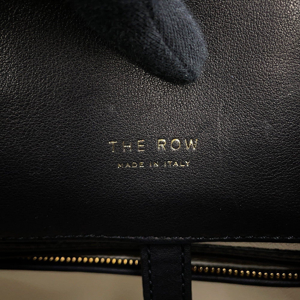 The Row Soft Margaux BlackW1586L72BLSG Leather Size 12