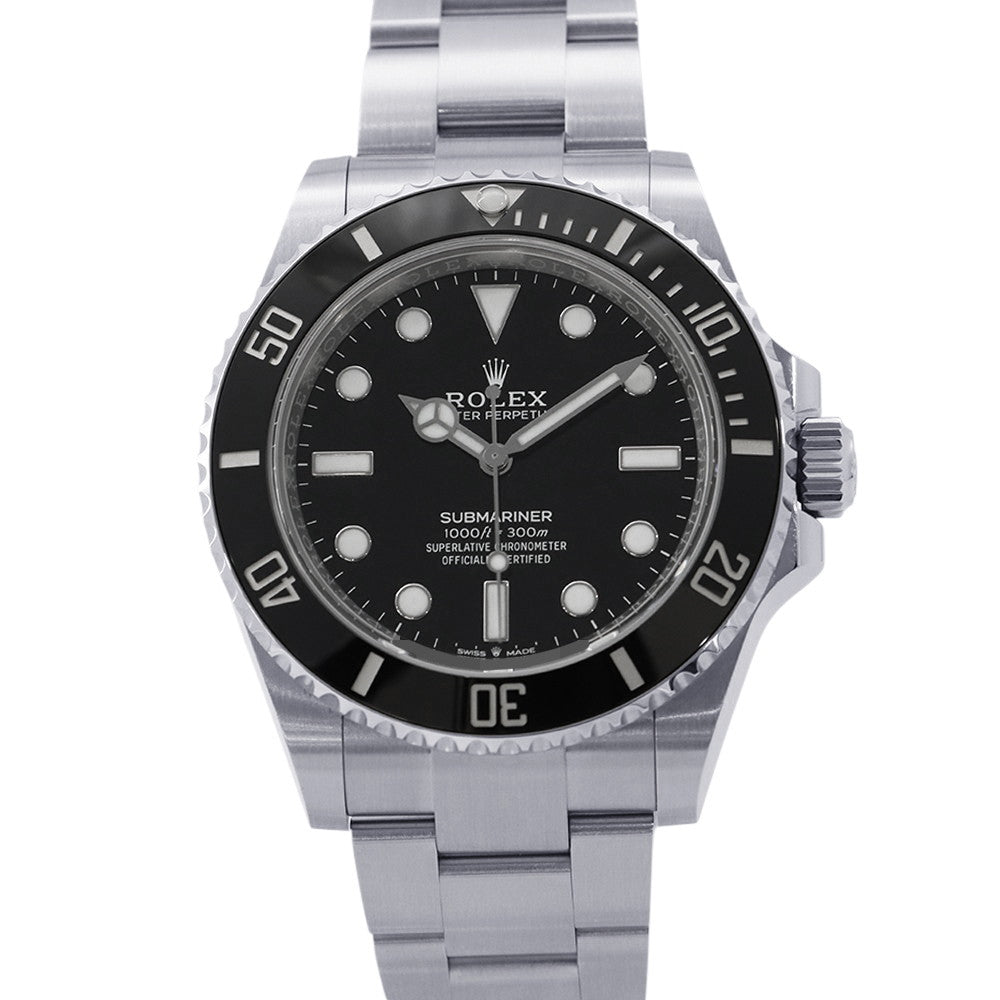 ROLEX Submariner No-Date W41mm Stainless Steel Black Dial124060