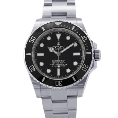 ROLEX Submariner No-Date W41mm Stainless Steel Black Dial124060