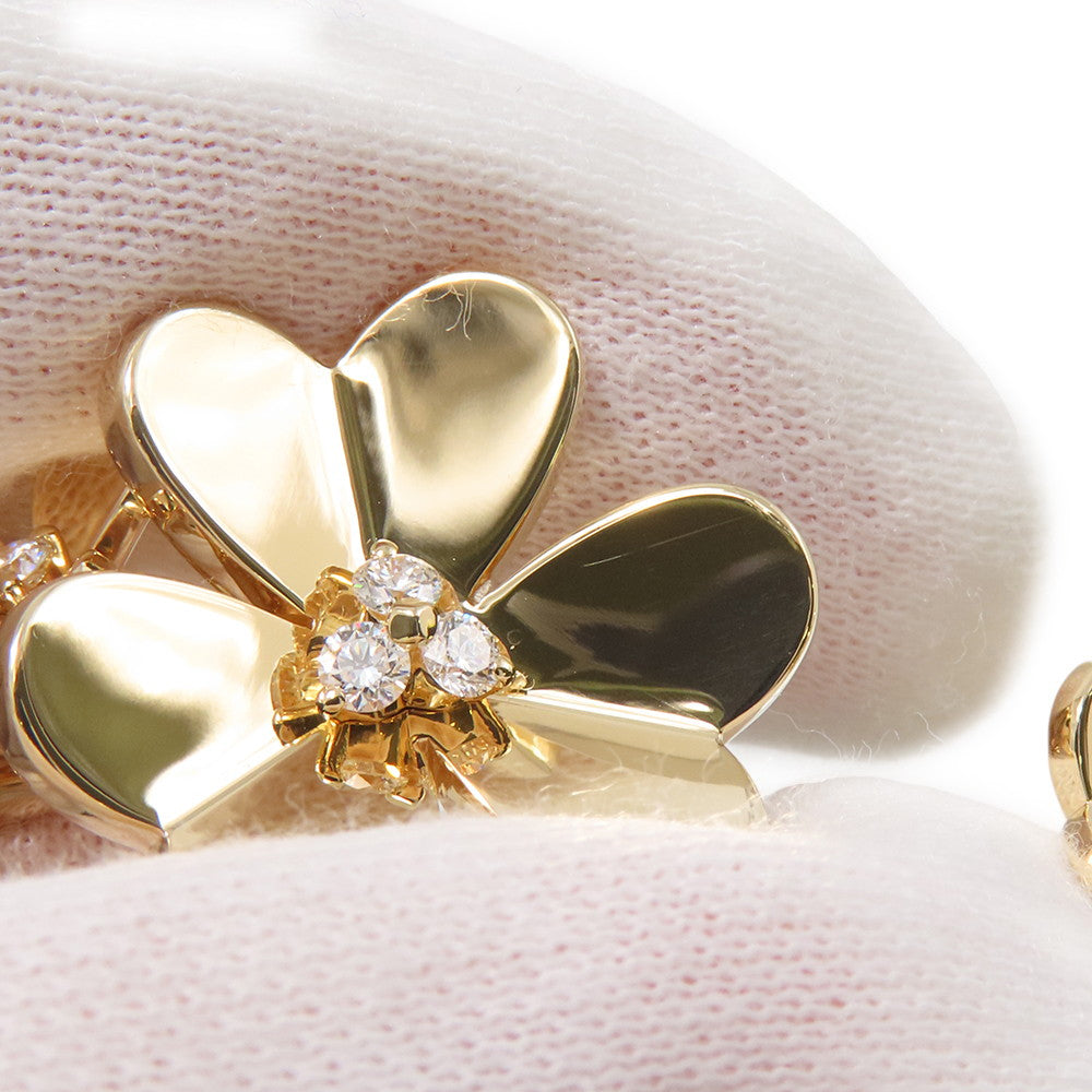 Van Cleef & Arpels Frivole Bracelet 7 Flowers Size MediumVCARP6L200 18K Yellow Gold